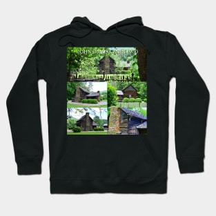 John Davis cabin circa 1900 poster work Hoodie